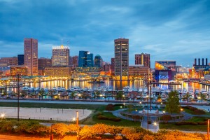 Baltimore waterfront
