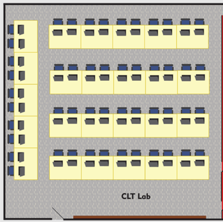 CLT Lab Floor Plan Central Location Test